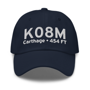 Carthage-Leake County Airport (K08M) ICAO Hat