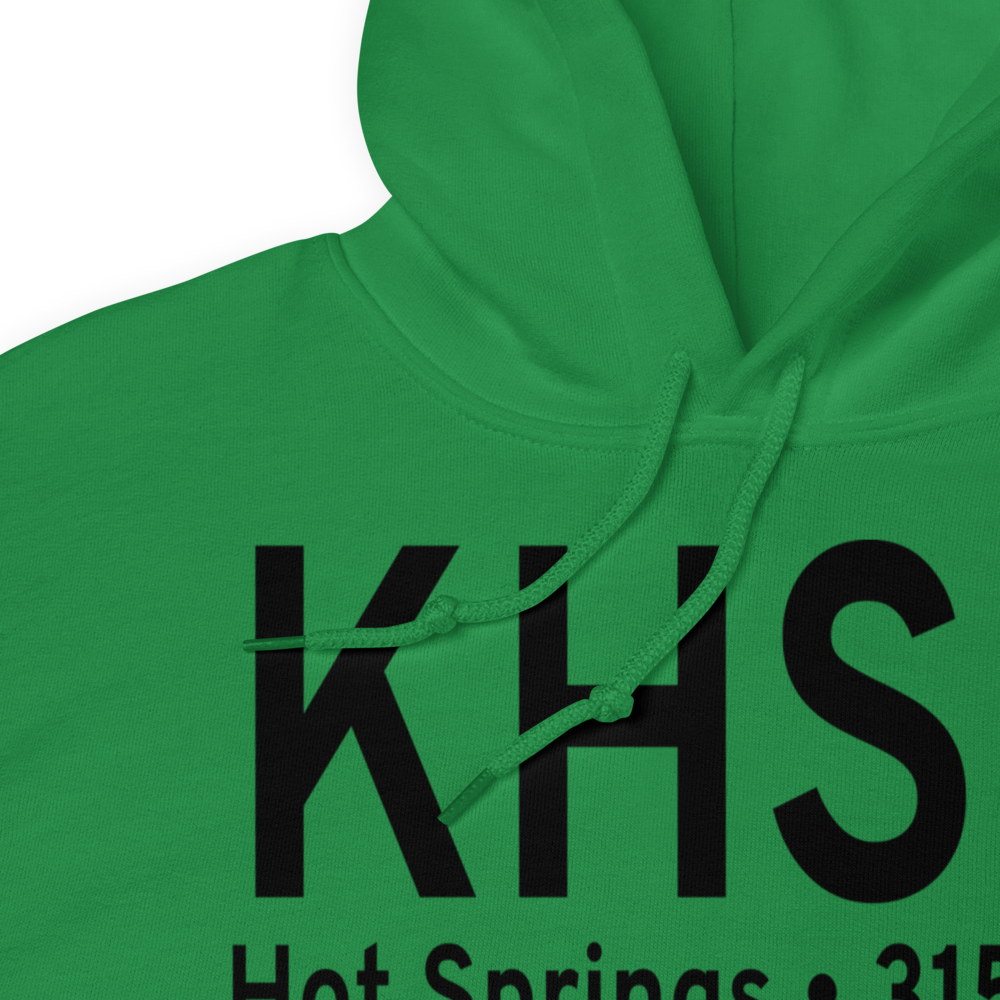 Hot Springs Municipal Airport (KHSR) ICAO Hoodie Sweatshirt 