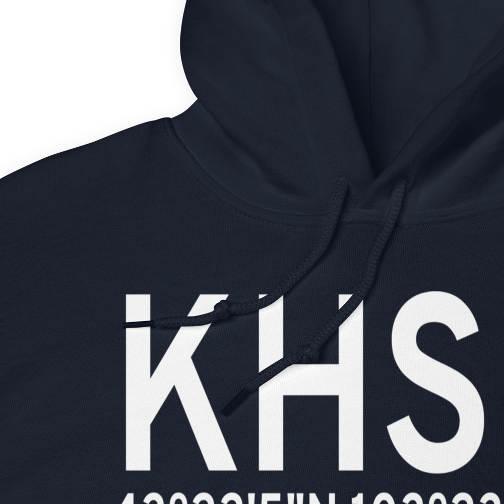 Hot Springs Municipal Airport (KHSR) ICAO Hoodie Sweatshirt 