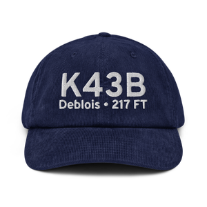 Deblois Flight Strip (K43B) ICAO Hat