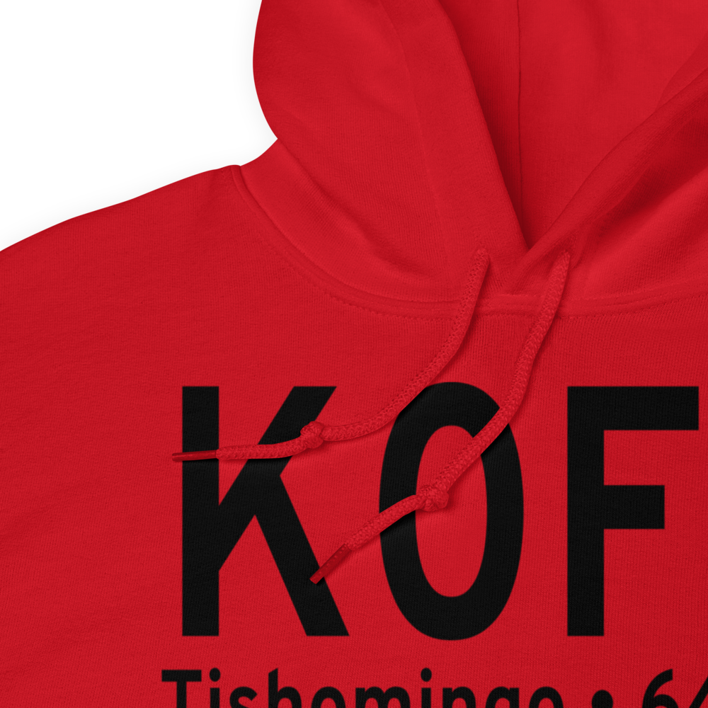 Tishomingo Airpark (K0F9) ICAO Hoodie Sweatshirt 
