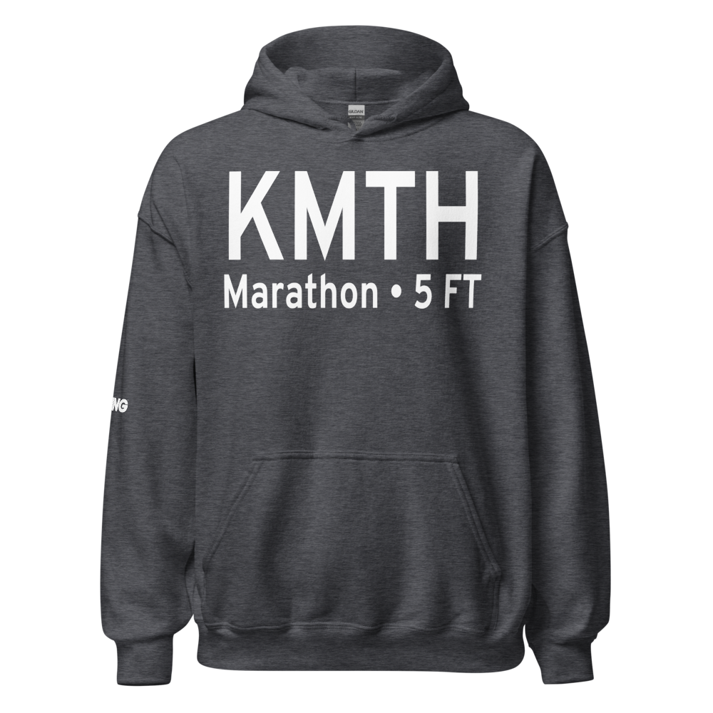 The Florida Keys Marathon Airport (KMTH) ICAO Hoodie Sweatshirt 