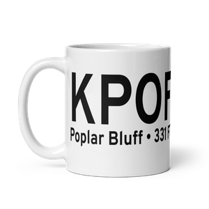 Poplar Bluff Municipal Airport (KPOF) ICAO Mug