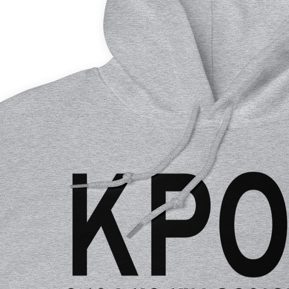 Poplar Bluff Municipal Airport (KPOF) ICAO Hoodie Sweatshirt 