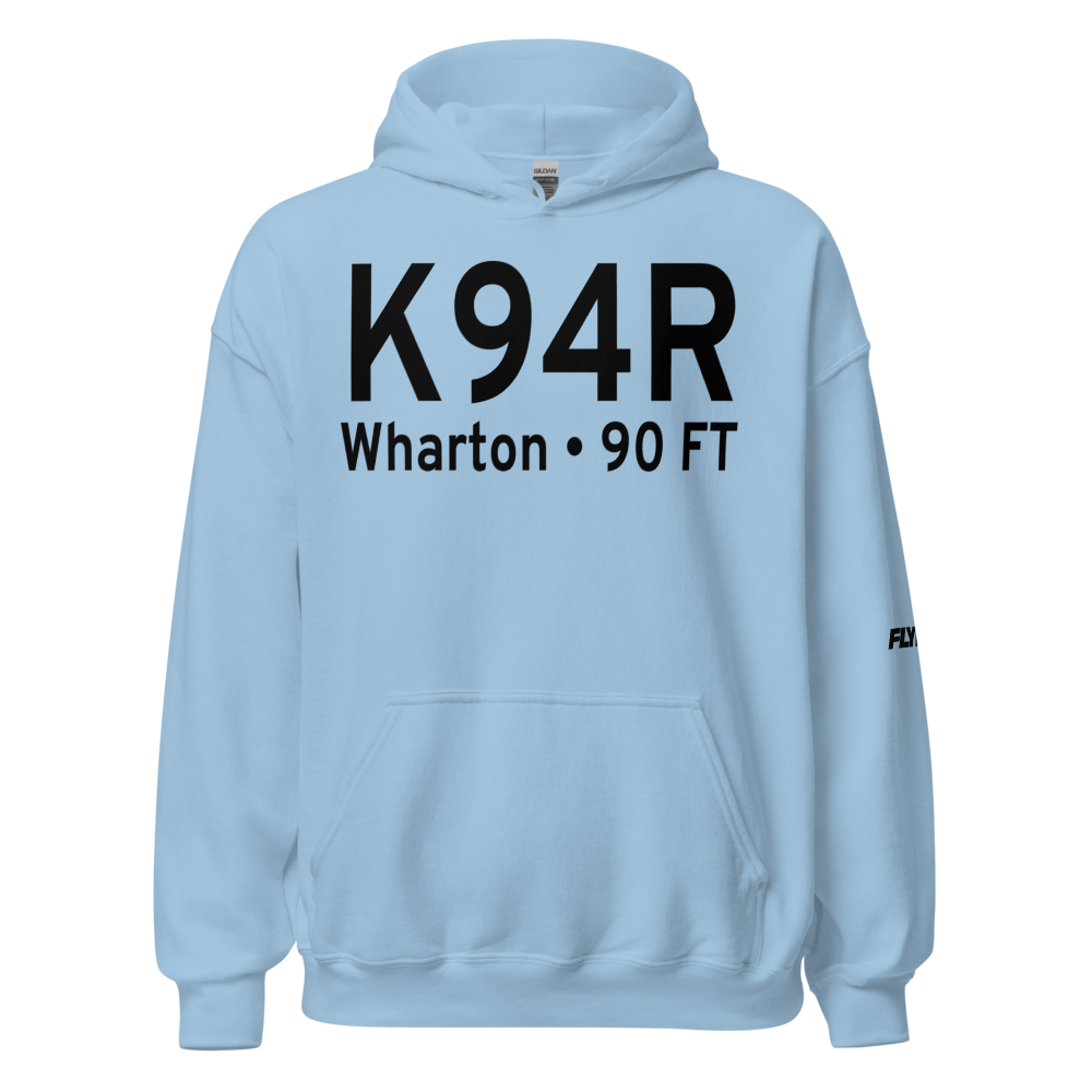 Lackey Aviation Airport (K94R) ICAO Hoodie Sweatshirt 