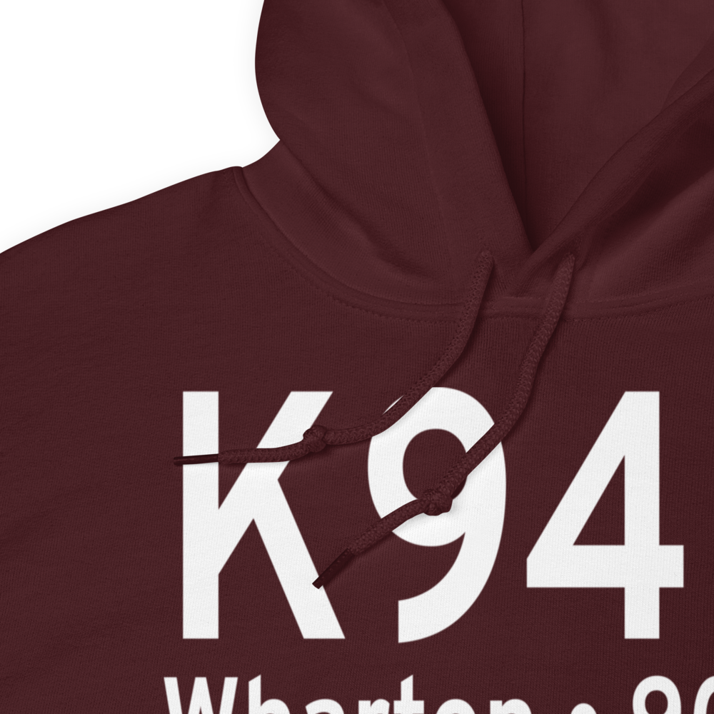 Lackey Aviation Airport (K94R) ICAO Hoodie Sweatshirt 