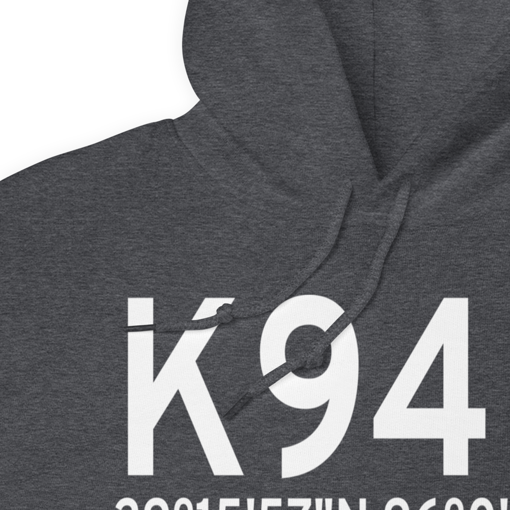 Lackey Aviation Airport (K94R) ICAO Hoodie Sweatshirt 