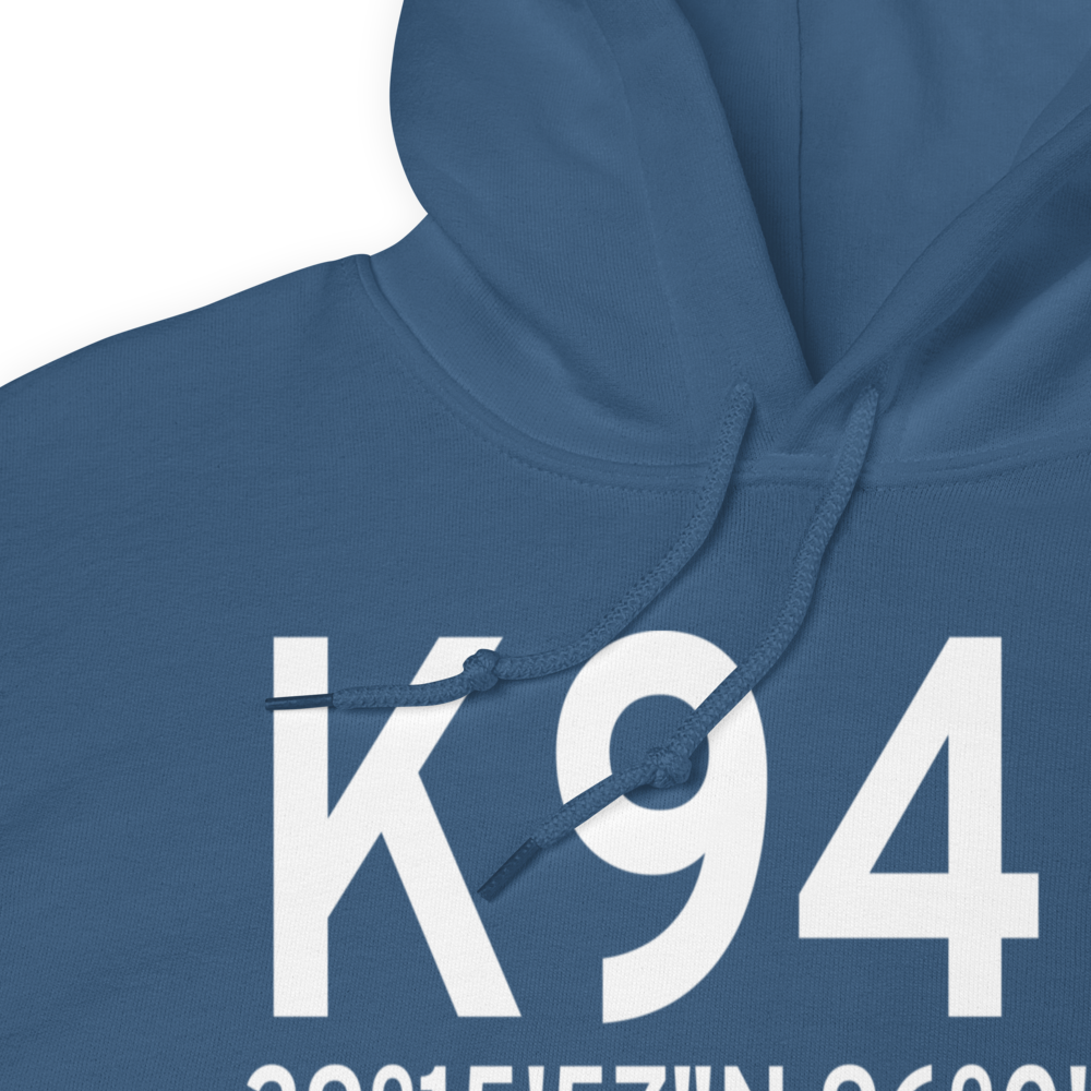 Lackey Aviation Airport (K94R) ICAO Hoodie Sweatshirt 