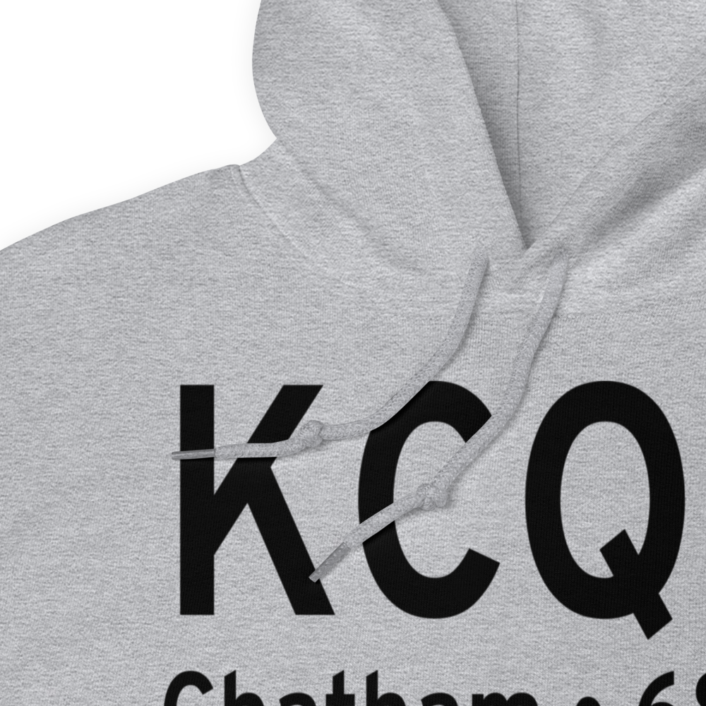 Chatham Municipal Airport (KCQX) ICAO Hoodie Sweatshirt 