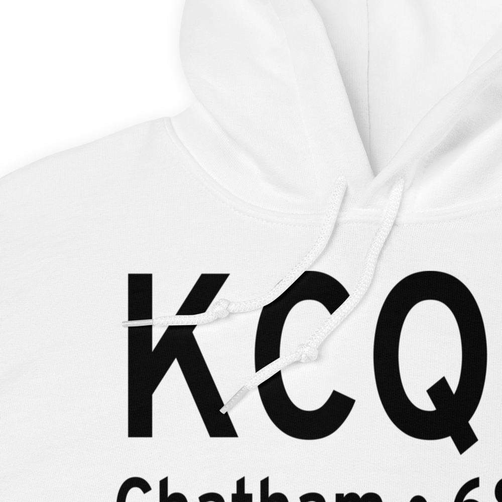 Chatham Municipal Airport (KCQX) ICAO Hoodie Sweatshirt 