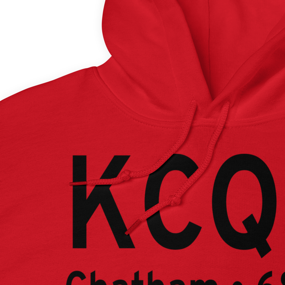 Chatham Municipal Airport (KCQX) ICAO Hoodie Sweatshirt 