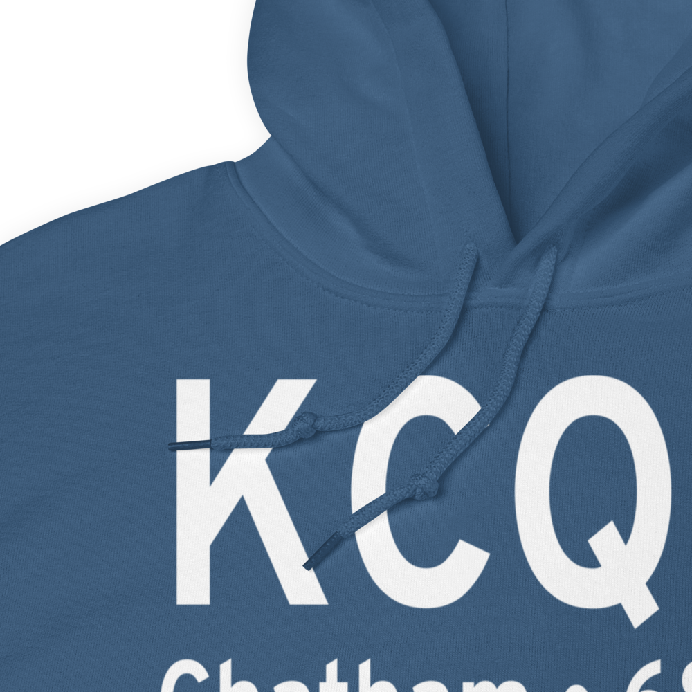 Chatham Municipal Airport (KCQX) ICAO Hoodie Sweatshirt 
