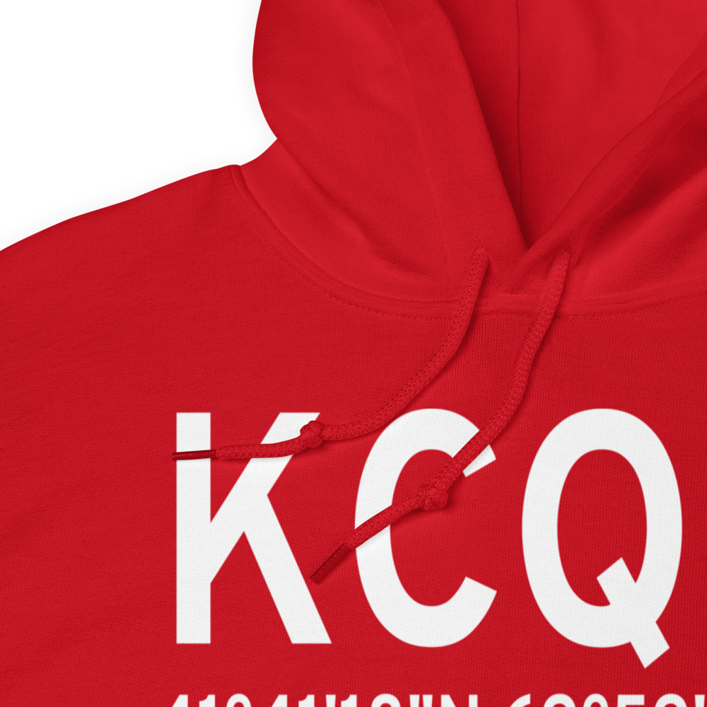Chatham Municipal Airport (KCQX) ICAO Hoodie Sweatshirt 