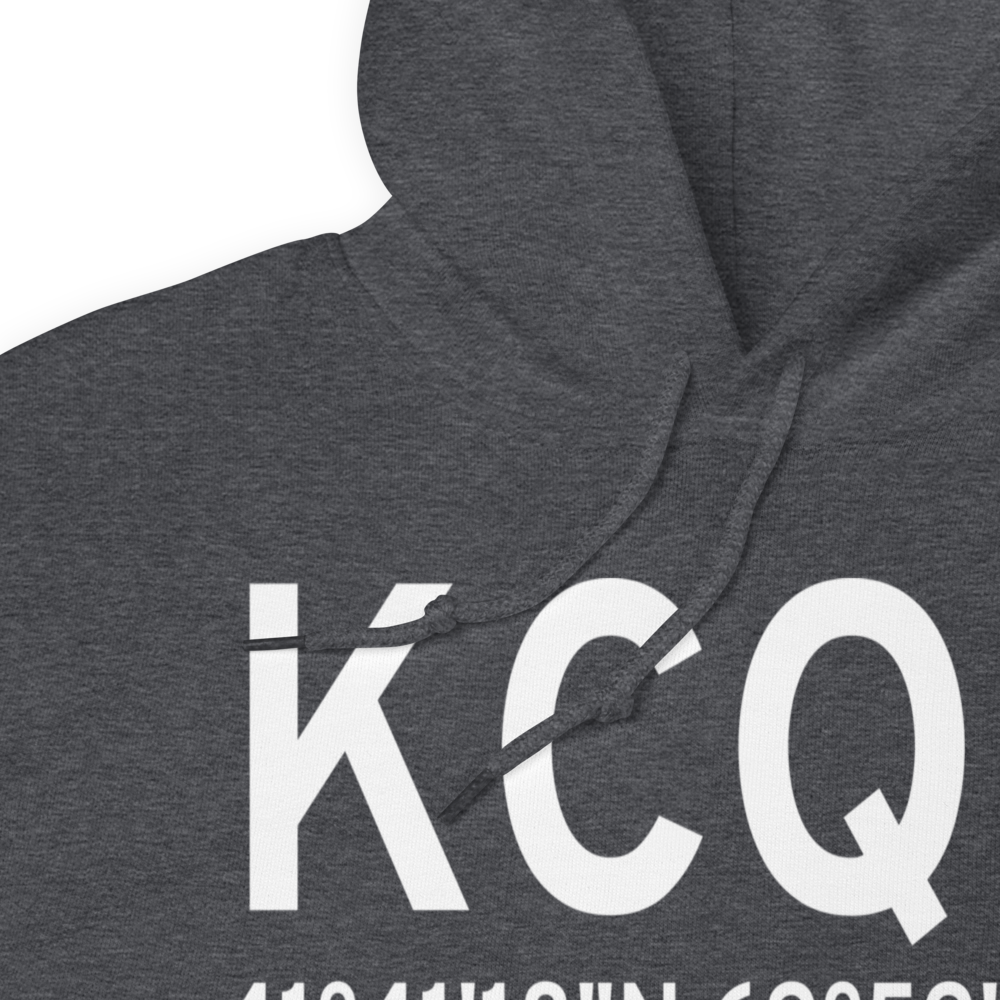 Chatham Municipal Airport (KCQX) ICAO Hoodie Sweatshirt 