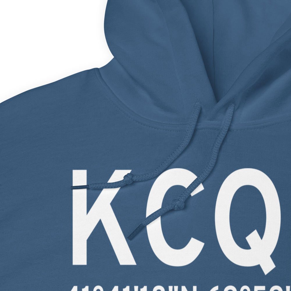 Chatham Municipal Airport (KCQX) ICAO Hoodie Sweatshirt 