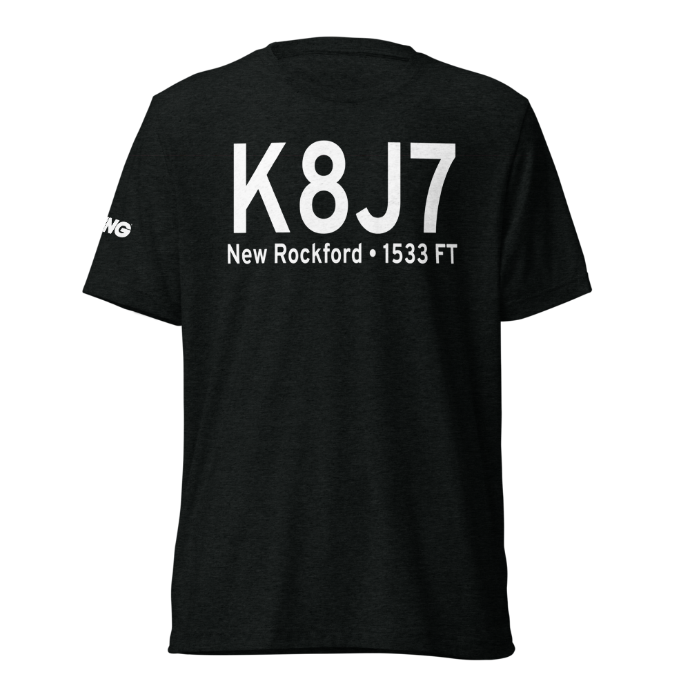 Tomlinson Field (K8J7) ICAO Tri-blend T-Shirt 