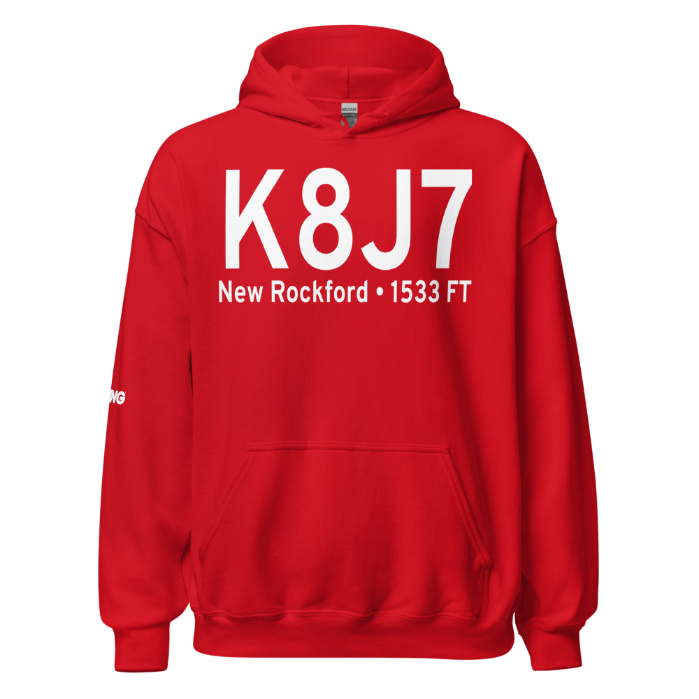 Tomlinson Field (K8J7) ICAO Hoodie Sweatshirt 