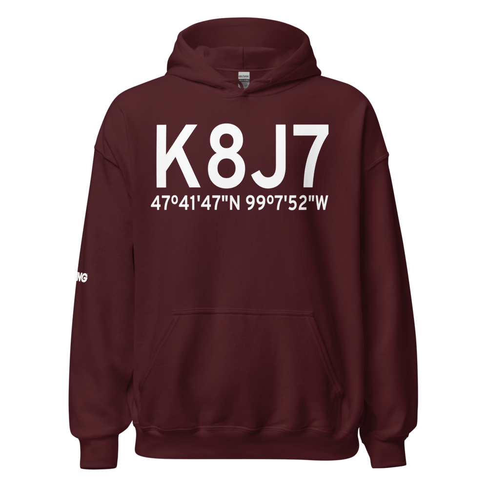 Tomlinson Field (K8J7) ICAO Hoodie Sweatshirt 