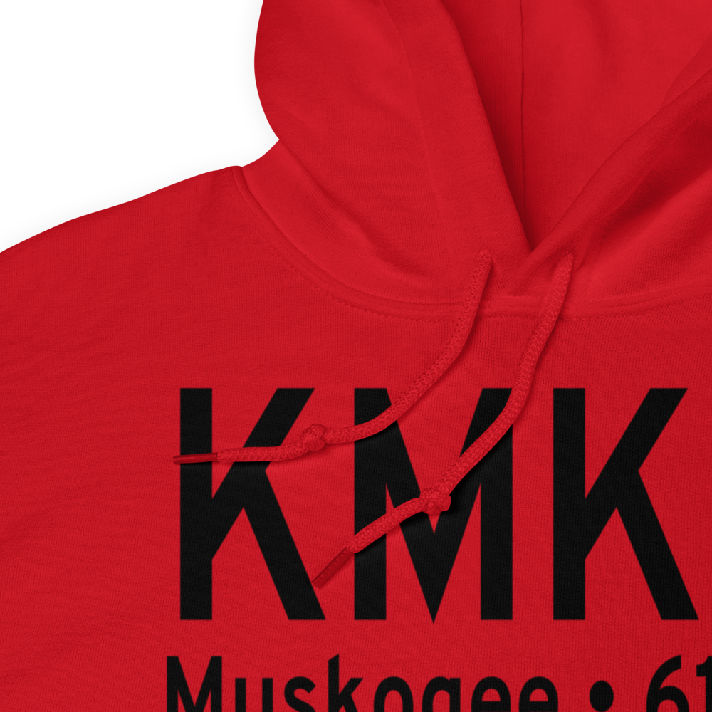Muskogee-Davis Regional Airport (KMKO) ICAO Hoodie Sweatshirt 