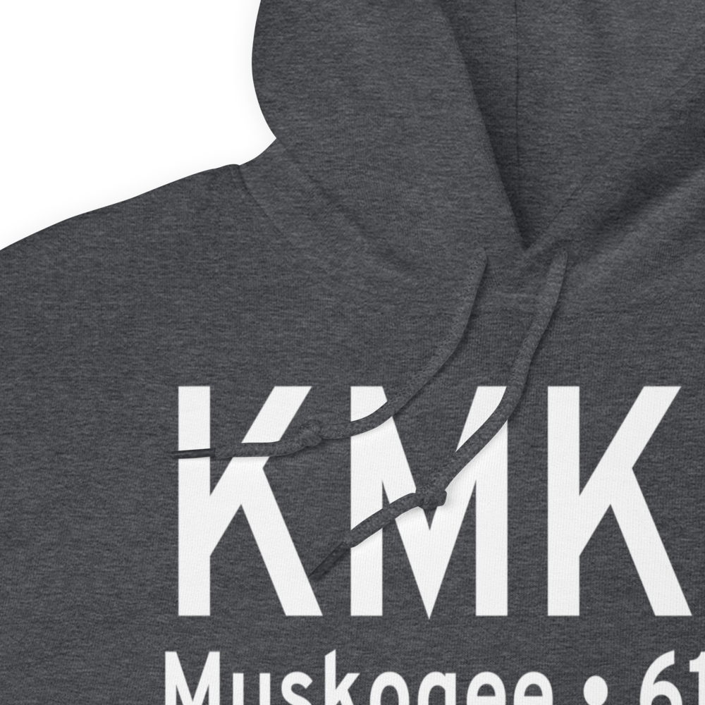 Muskogee-Davis Regional Airport (KMKO) ICAO Hoodie Sweatshirt 