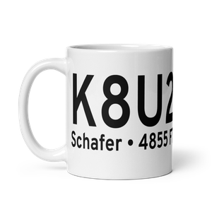Schafer Usfs Airport (K8U2) ICAO Mug