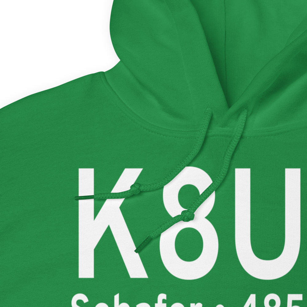 Schafer Usfs Airport (K8U2) ICAO Hoodie Sweatshirt 