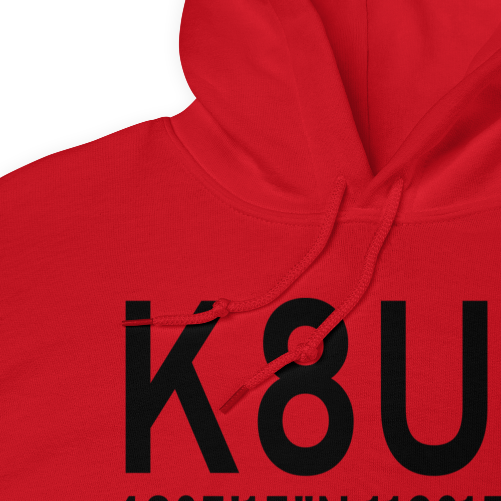 Schafer Usfs Airport (K8U2) ICAO Hoodie Sweatshirt 
