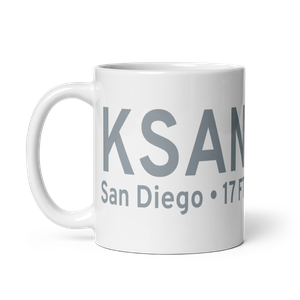 San Diego International Airport (KSAN) ICAO Mug
