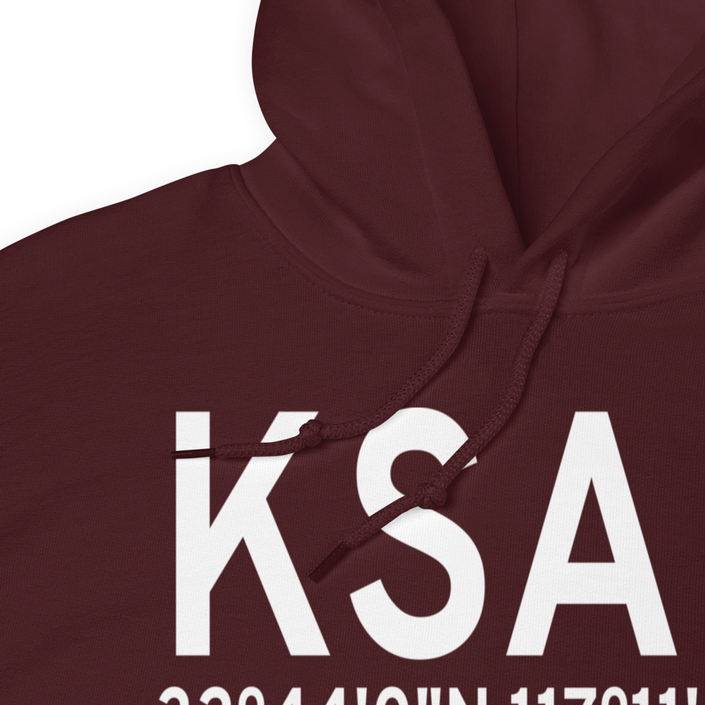 San Diego International Airport (KSAN) ICAO Hoodie Sweatshirt 