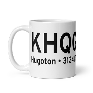 Hugoton Municipal Airport (KHQG) ICAO Mug