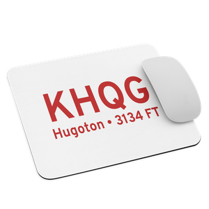 Hugoton Municipal Airport (KHQG) ICAO  Mouse Pad