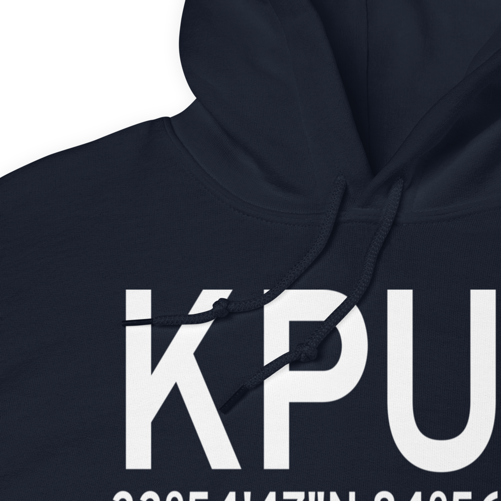 Paulding Northwest Atlanta Airport (KPUJ) ICAO Hoodie Sweatshirt 