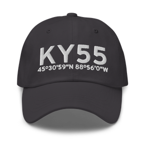 Crandon Municipal Airport (KY55) ICAO Hat