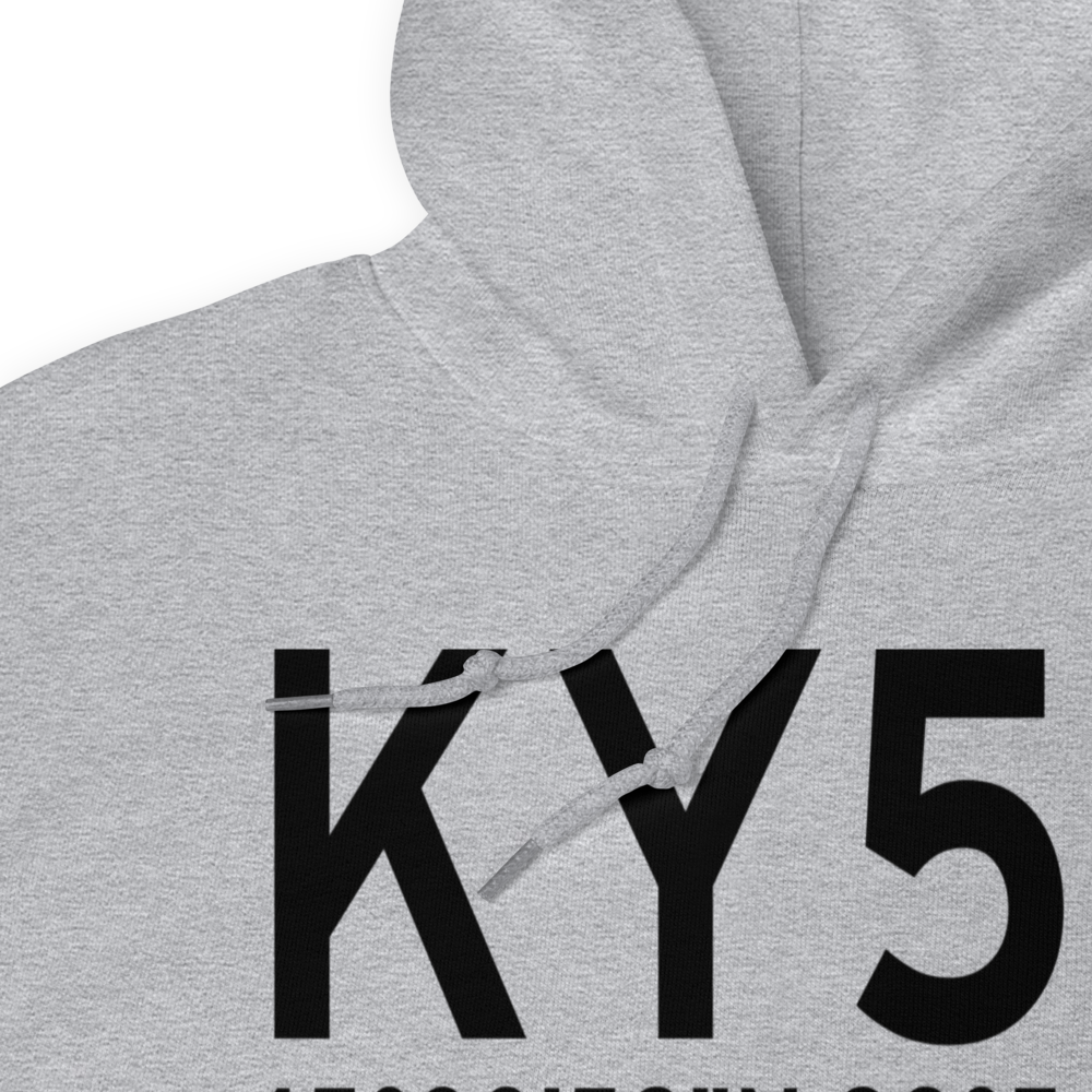 Crandon Municipal Airport (KY55) ICAO Hoodie Sweatshirt 