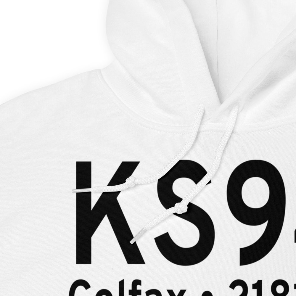 Port of Whitman Business Air Center Airport (KS94) ICAO Hoodie Sweatshirt 