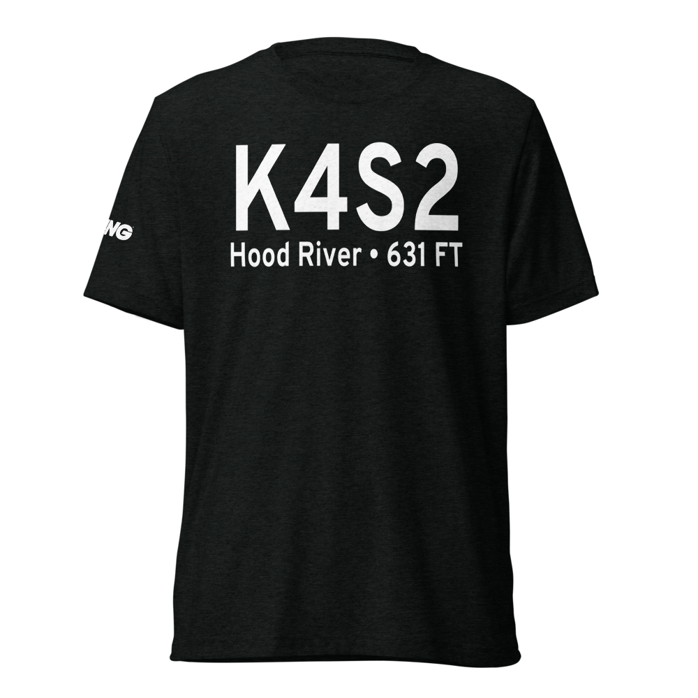 Ken Jernstedt Airfield (K4S2) ICAO Tri-blend T-Shirt 