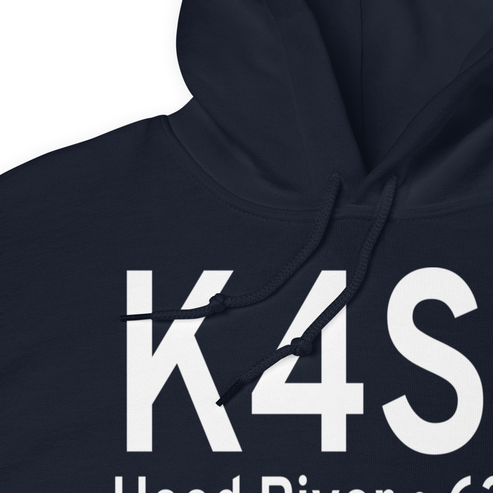 Ken Jernstedt Airfield (K4S2) ICAO Hoodie Sweatshirt 