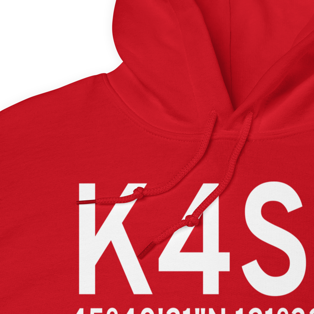 Ken Jernstedt Airfield (K4S2) ICAO Hoodie Sweatshirt 