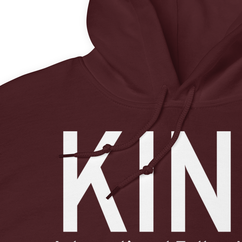 Falls International Airport (KINL) ICAO Hoodie Sweatshirt 