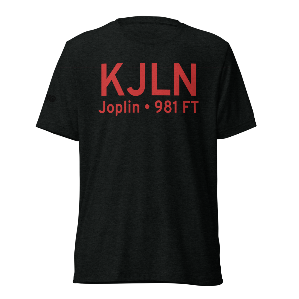 Joplin Regional Airport (KJLN) ICAO Tri-blend T-Shirt 