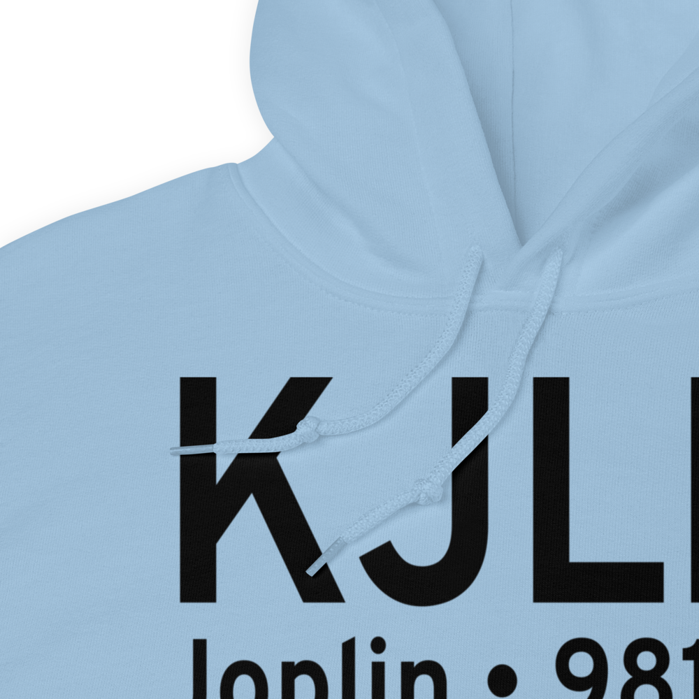 Joplin Regional Airport (KJLN) ICAO Hoodie Sweatshirt 