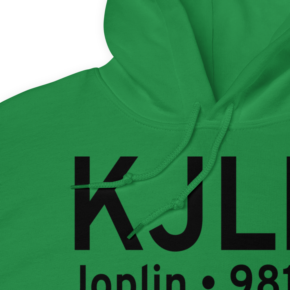 Joplin Regional Airport (KJLN) ICAO Hoodie Sweatshirt 