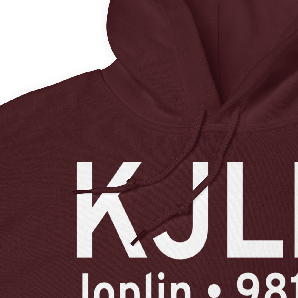 Joplin Regional Airport (KJLN) ICAO Hoodie Sweatshirt 