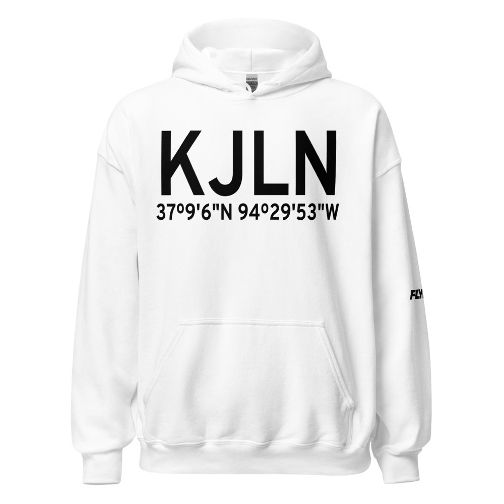 Joplin Regional Airport (KJLN) ICAO Hoodie Sweatshirt 