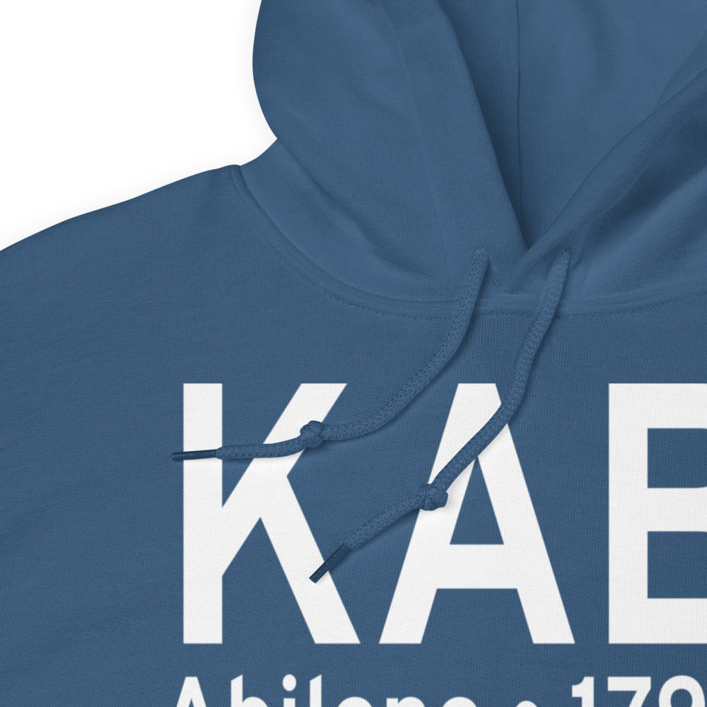 Abilene Regional Airport (KABI) ICAO Hoodie Sweatshirt 