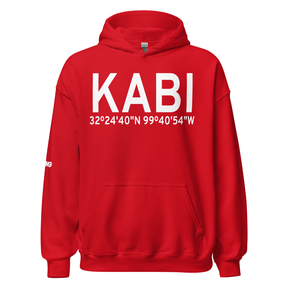 Abilene Regional Airport (KABI) ICAO Hoodie Sweatshirt 