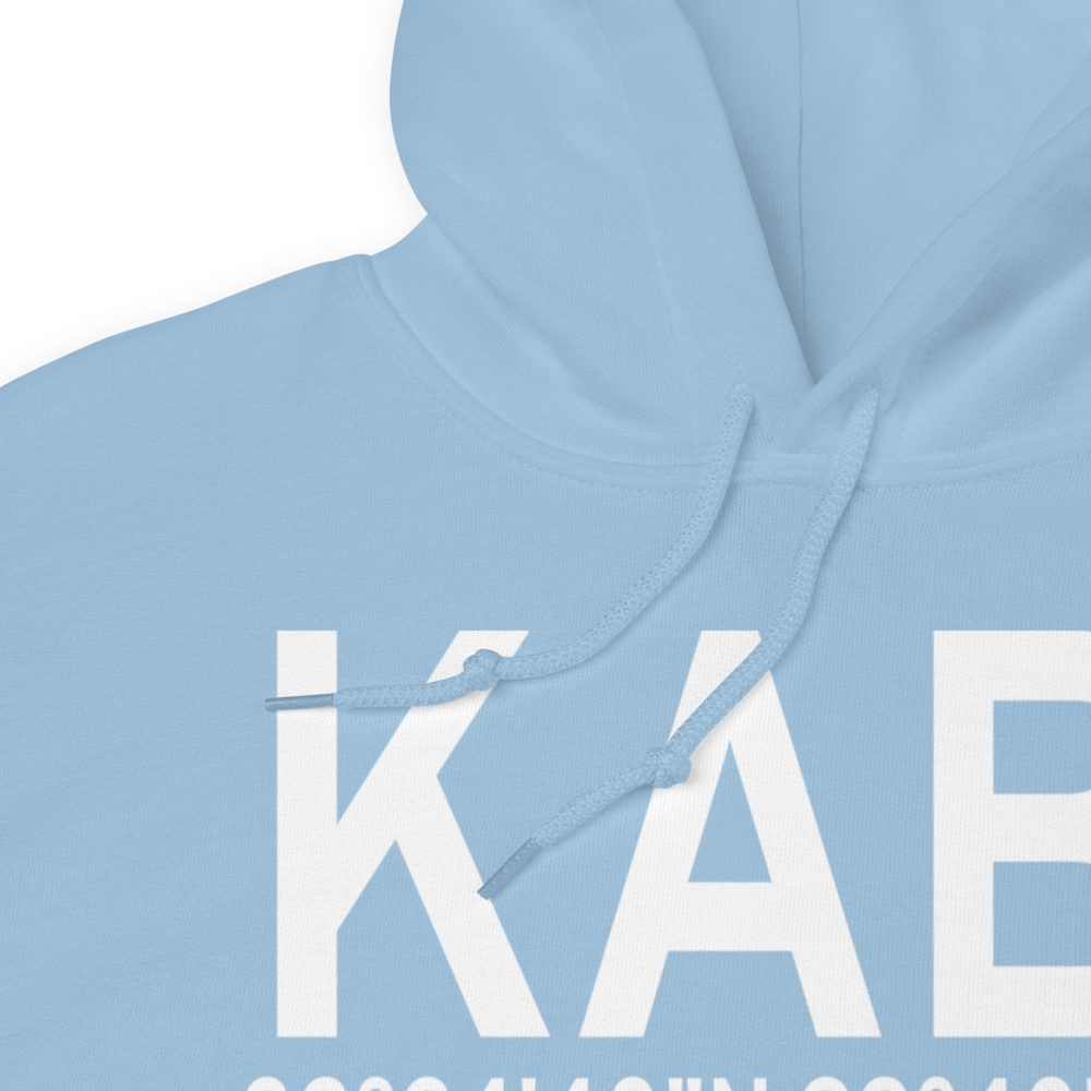 Abilene Regional Airport (KABI) ICAO Hoodie Sweatshirt 