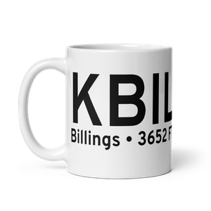 Billings Logan International Airport (KBIL) ICAO Mug