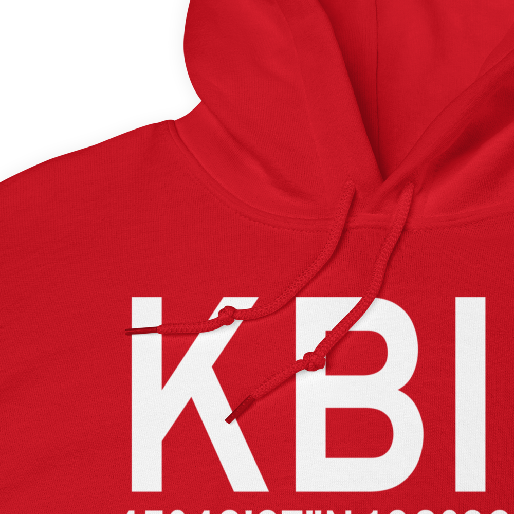 Billings Logan International Airport (KBIL) ICAO Hoodie Sweatshirt 