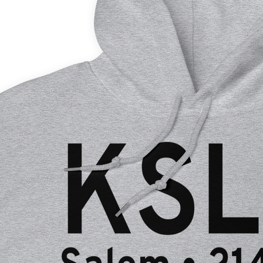 Salem Municipal Airport/McNary Field (KSLE) ICAO Hoodie Sweatshirt 